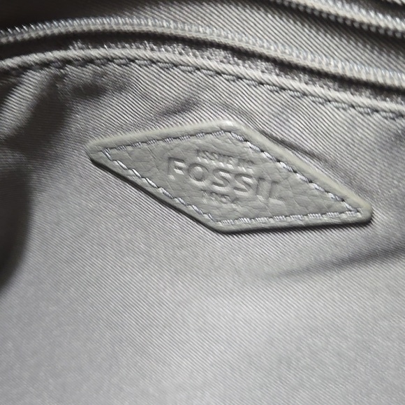Fossil Crossbody Purse, Gray - Picture 8 of 12